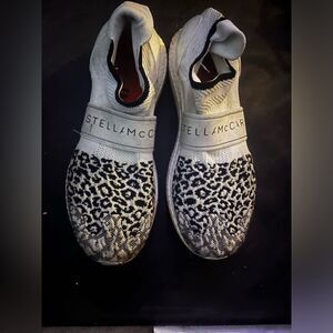 Adidas Stella McCartney shoes Ultraboost X 3D Knit Leopard animal strap sneakers
